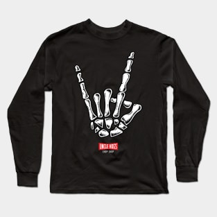 Rock fingers - Uncle Hog Long Sleeve T-Shirt